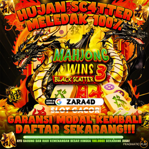 ZARA4D: Link Slot Gacor Situs Toto Online Togel Hongkong Resmi Terpercaya